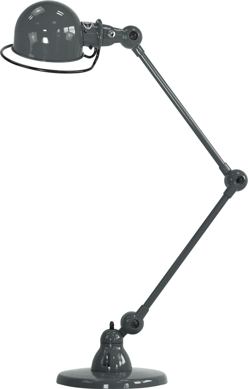 Loft Desk Lamp - D6440 - Jielde - Table + Task - Glossy - Chrome - HORNE