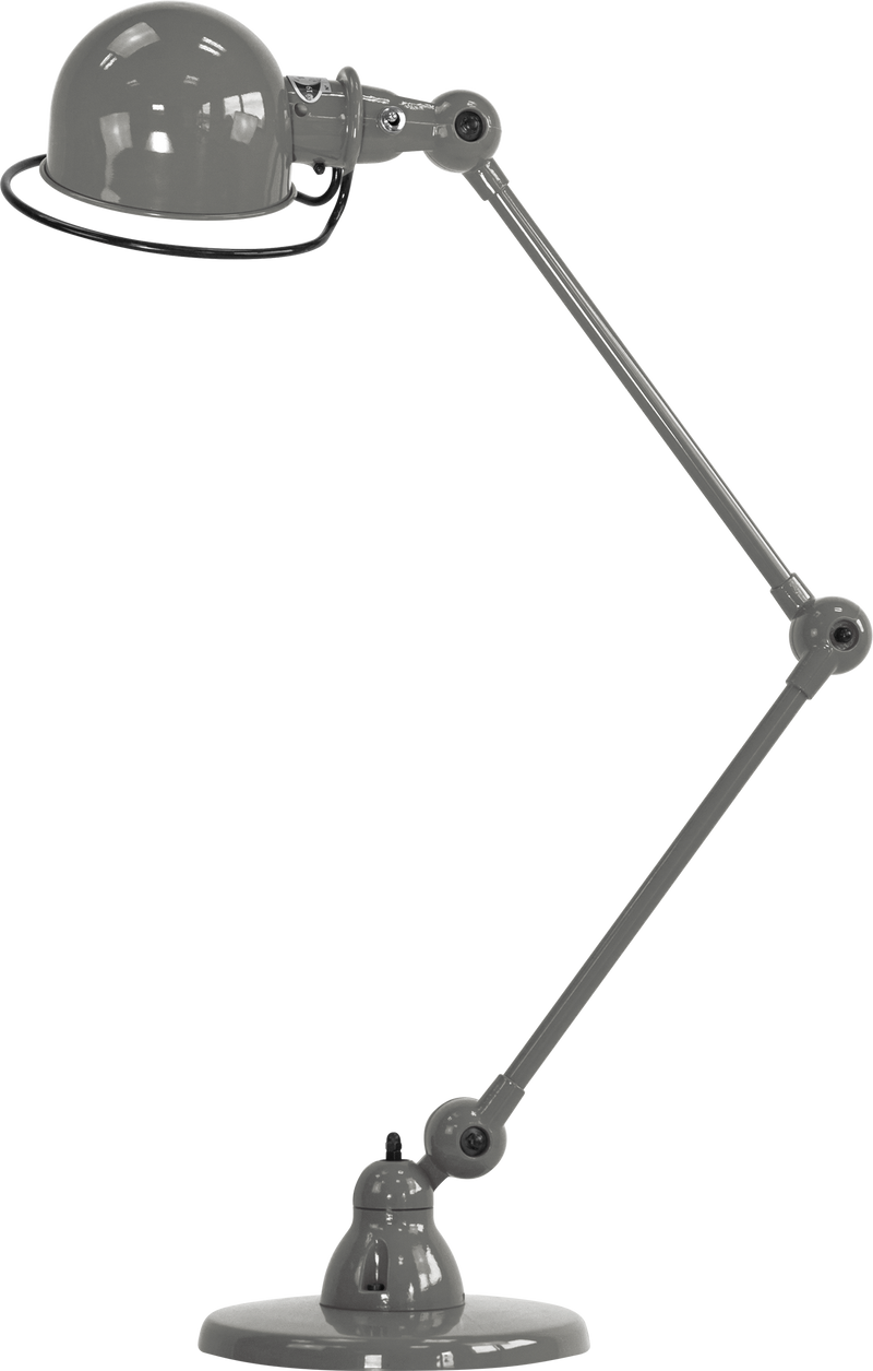 Loft Desk Lamp - D6440 - Jielde - Table + Task - Glossy - Chrome - HORNE