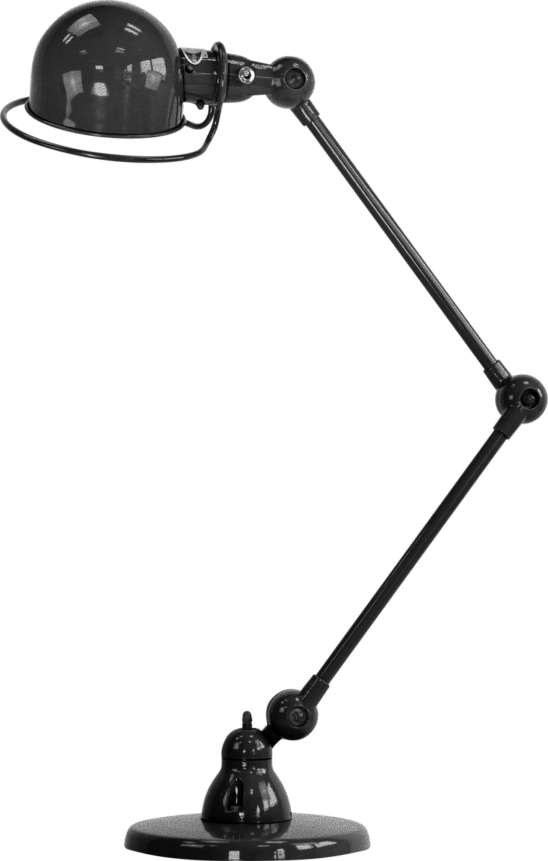 Loft Desk Lamp - D6440 - Jielde - Table + Task - Glossy - Chrome - HORNE