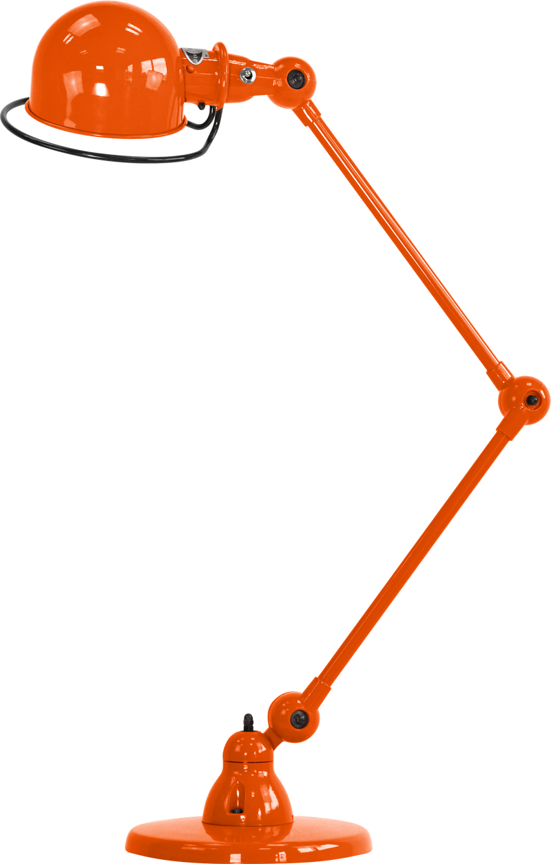 Loft Desk Lamp - D6440 - Jielde - Table + Task - Glossy - Chrome - HORNE