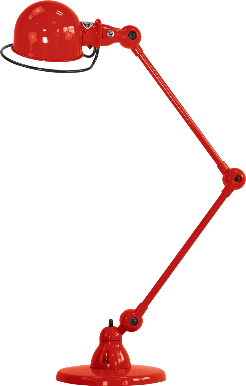 Loft Desk Lamp - D6440 - Jielde - Table + Task - Glossy - Chrome - HORNE