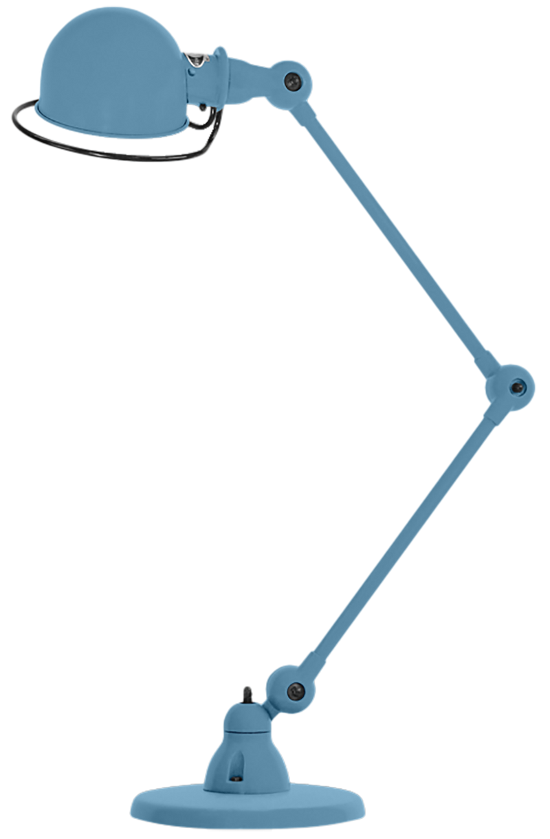 Loft Desk Lamp - D6440 - Jielde - Table + Task - Glossy - Chrome - HORNE