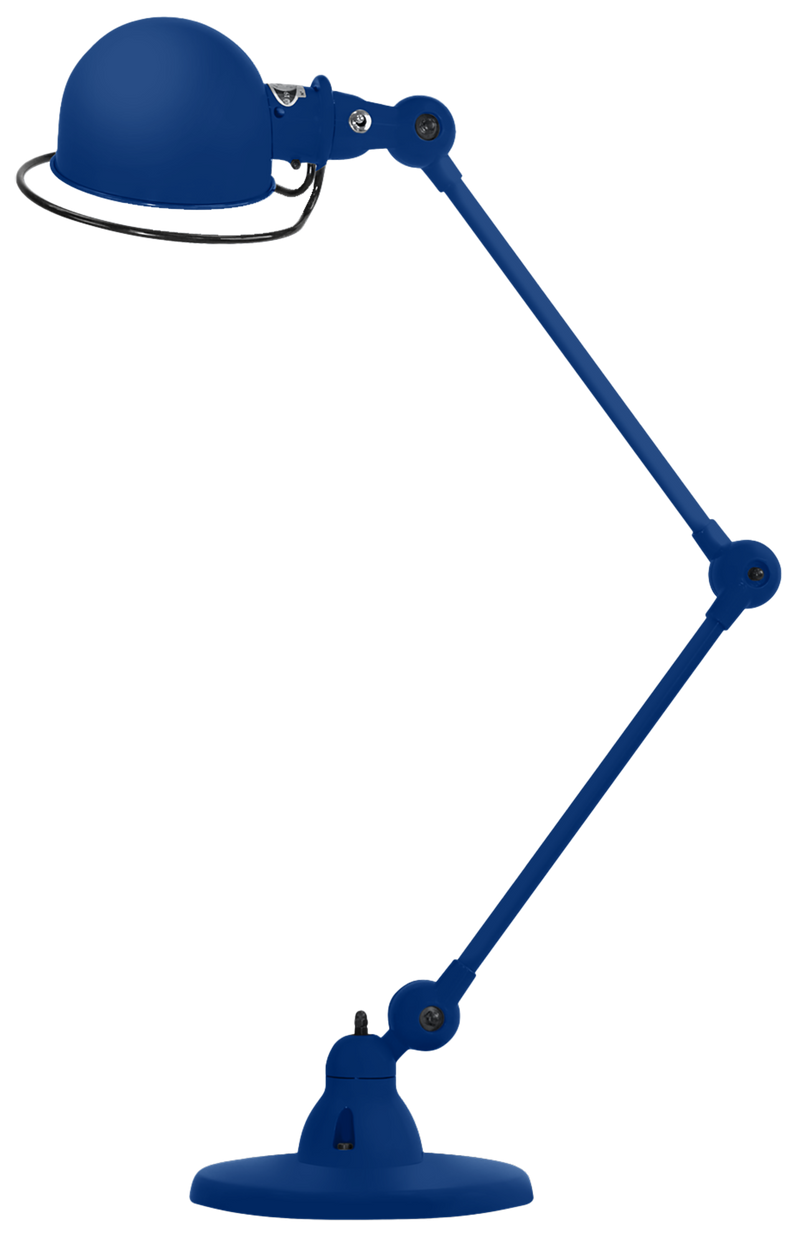 Loft Desk Lamp - D6440 - Jielde - Table + Task - Glossy - Chrome - HORNE