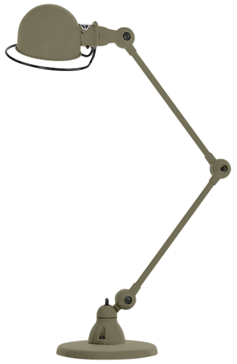 Loft Desk Lamp - D6440 - Jielde - Table + Task - Glossy - Chrome - HORNE