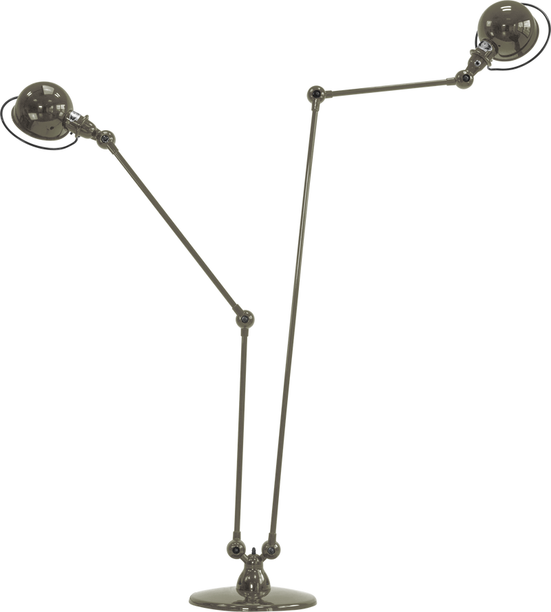 Loft Double Floor Lamp - DD7460 - Jielde - Floor Lamps - Glossy - Ivory - RAL1015 - HORNE