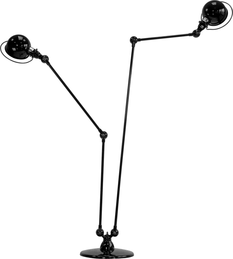 Loft Double Floor Lamp - DD7460 - Jielde - Floor Lamps - Glossy - Ivory - RAL1015 - HORNE