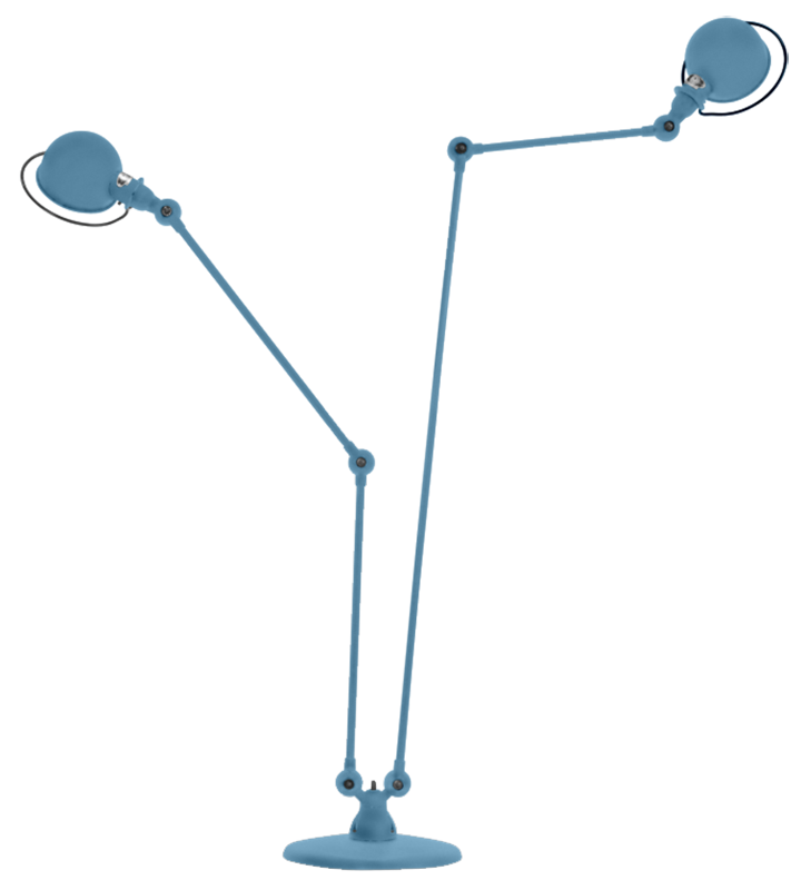 Loft Double Floor Lamp - DD7460 - Jielde - Floor Lamps - Glossy - Ivory - RAL1015 - HORNE