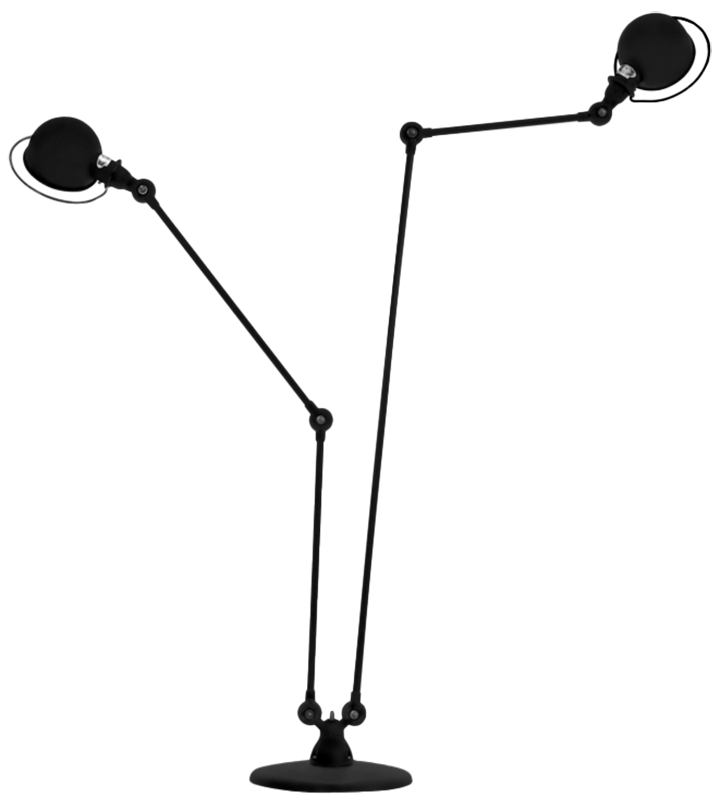 Loft Double Floor Lamp - DD7460 - Jielde - Floor Lamps - Glossy - Ivory - RAL1015 - HORNE