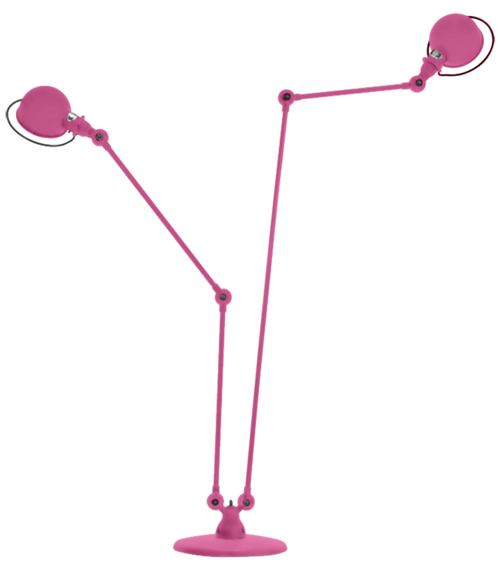 Loft Double Floor Lamp - DD7460 - Jielde - Floor Lamps - Glossy - Ivory - RAL1015 - HORNE