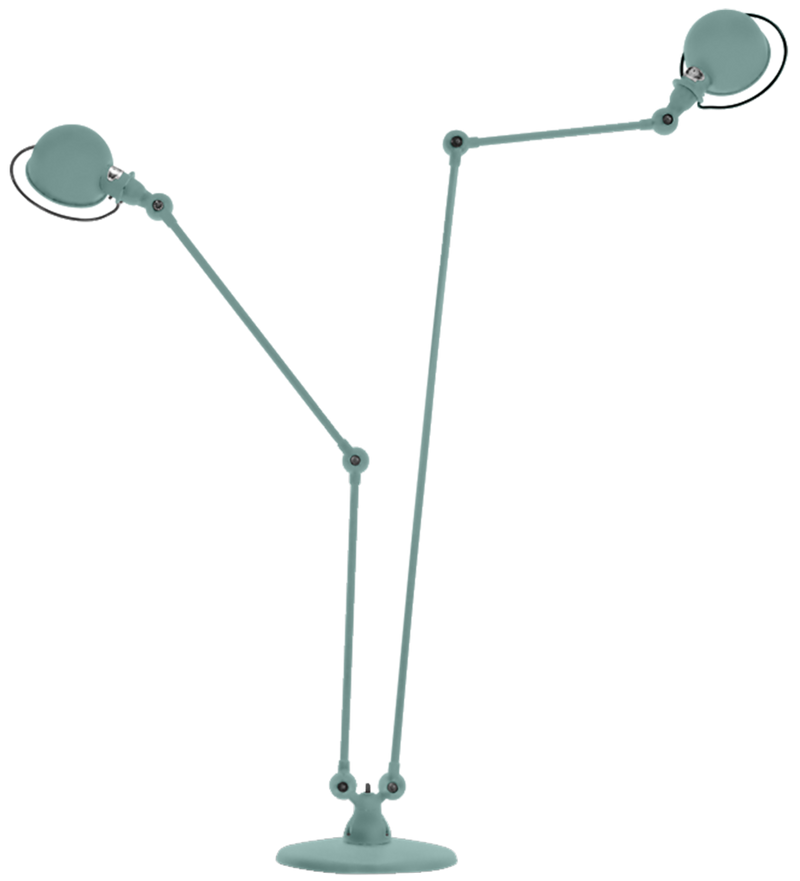 Loft Double Floor Lamp - DD7460 - Jielde - Floor Lamps - Glossy - Ivory - RAL1015 - HORNE