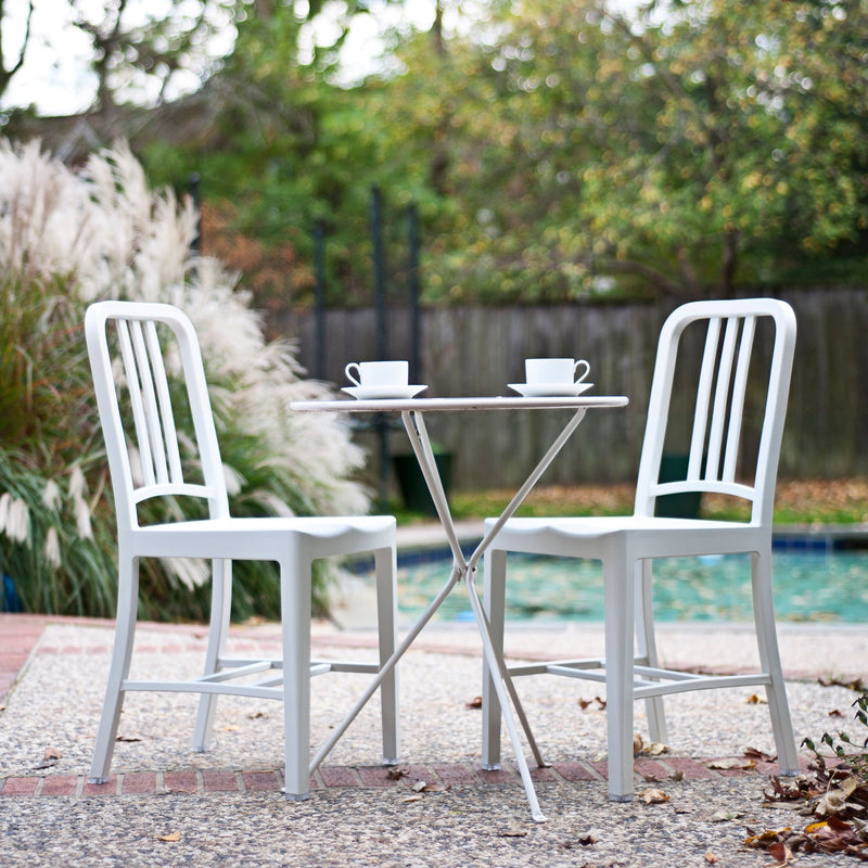 111 Navy Chair - Emeco - Chairs - Red - HORNE