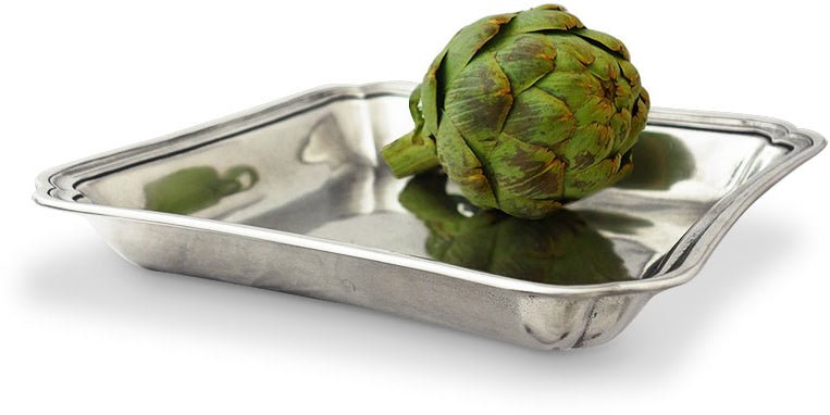 Match Pewter Lorenzo Square Serving Dish