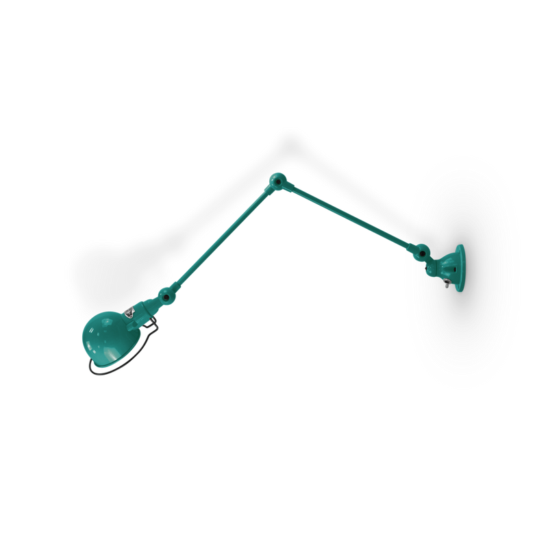 Signal 2 - Arm Wall Sconce - SI331 - Glossy Finish - Jielde - Wall Sconces - No Switch - Apple Green - RAL6018 - HORNE