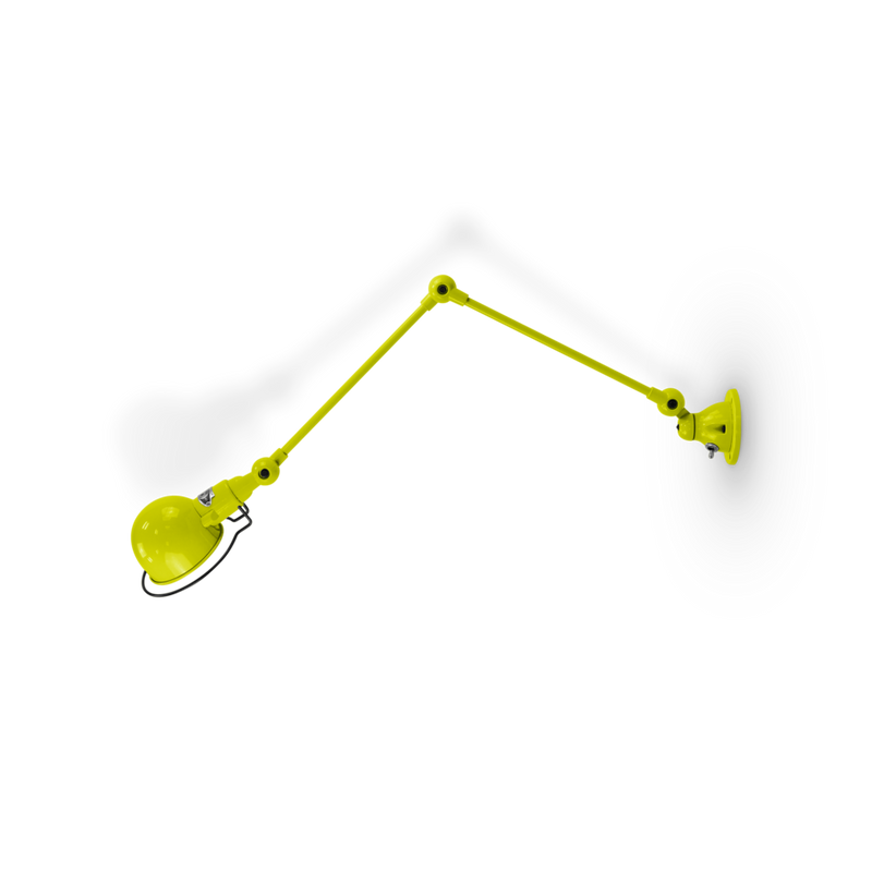 Signal 2 - Arm Wall Sconce - SI331 - Glossy Finish - Jielde - Wall Sconces - No Switch - Apple Green - RAL6018 - HORNE