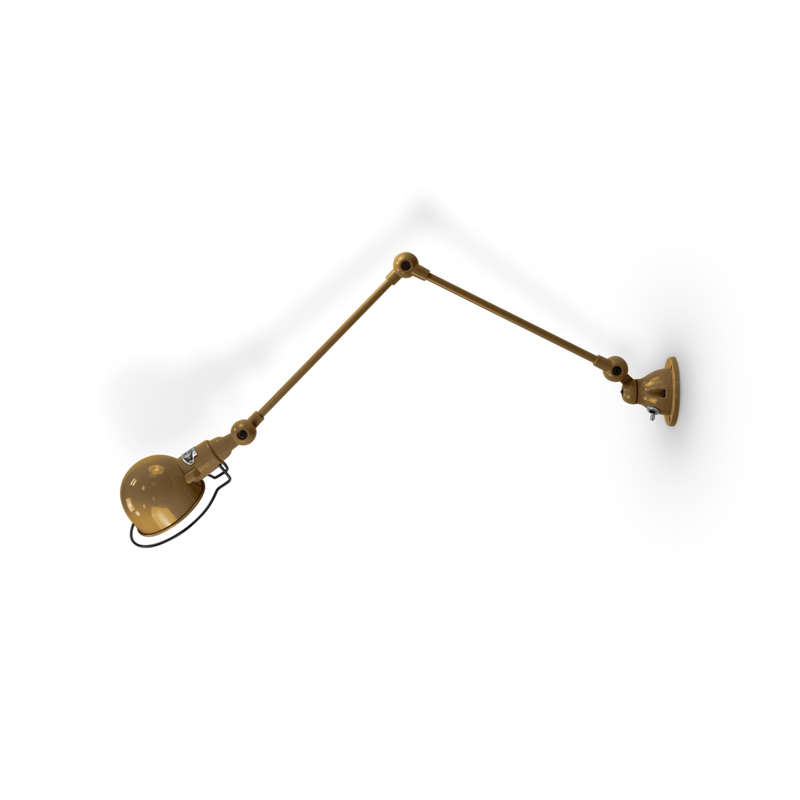 Signal 2 - Arm Wall Sconce - SI331 - Glossy Finish - Jielde - Wall Sconces - No Switch - Apple Green - RAL6018 - HORNE