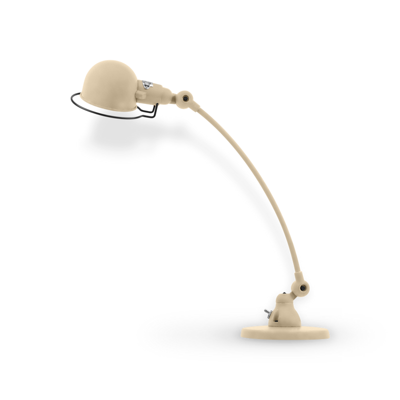 Signal Curved Arm Desk Lamp - SIC400 - Jielde - Table + Task - Matte - Blue - RAL5012 - HORNE