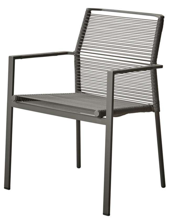 Edge Armchair - Cane Line - Outdoor Furniture - No Cushion - HORNE