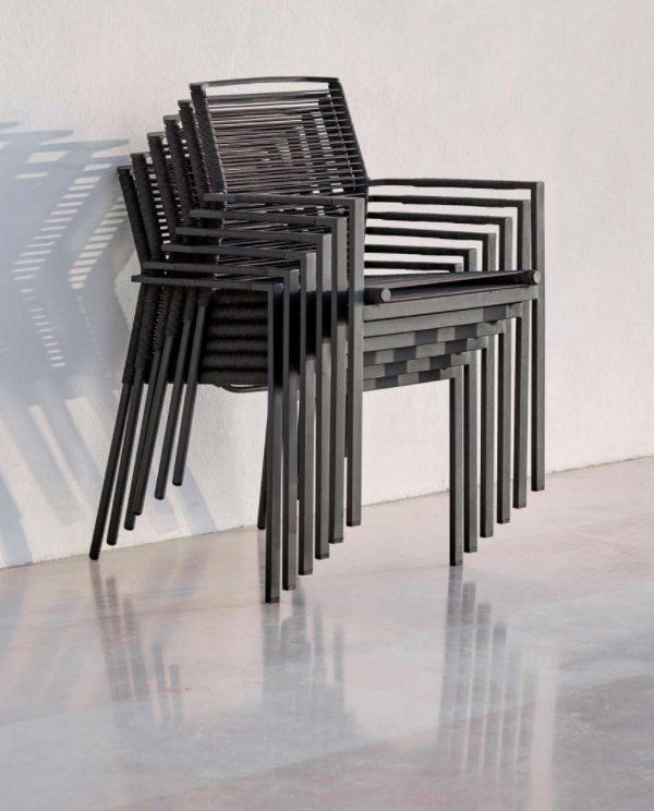 Edge Armchair - Cane Line - Outdoor Furniture - No Cushion - HORNE