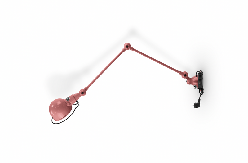 Signal 2 - Arm Wall Sconce - SI331CS - Plug & Cord - Jielde - Wall Sconces - Glossy - Apple Green - RAL6018 - HORNE