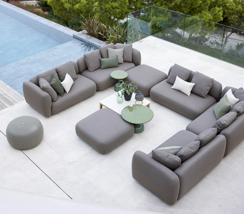 Capture Pouf - Cane Line - Stools + Benches + Ottomans - HORNE