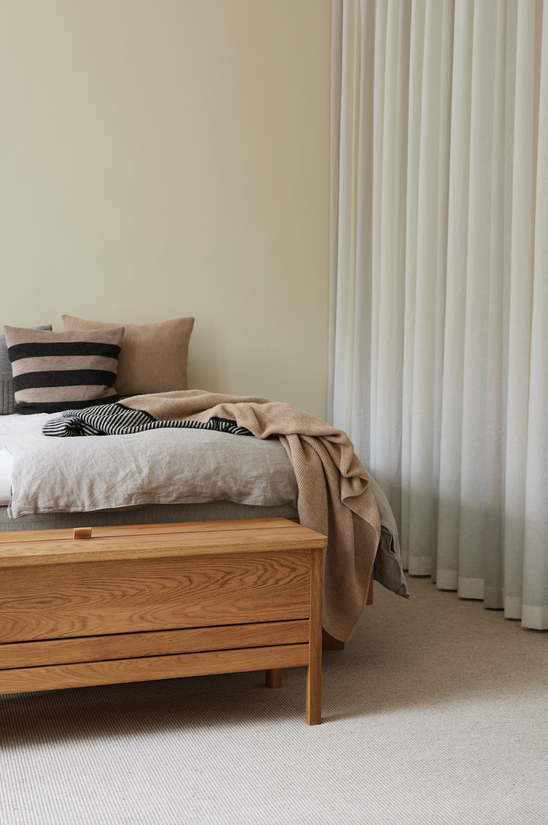 Aymara Plaid Throw - Form + Refine - Blankets + Throws + Pillows - Pattern Grey - HORNE