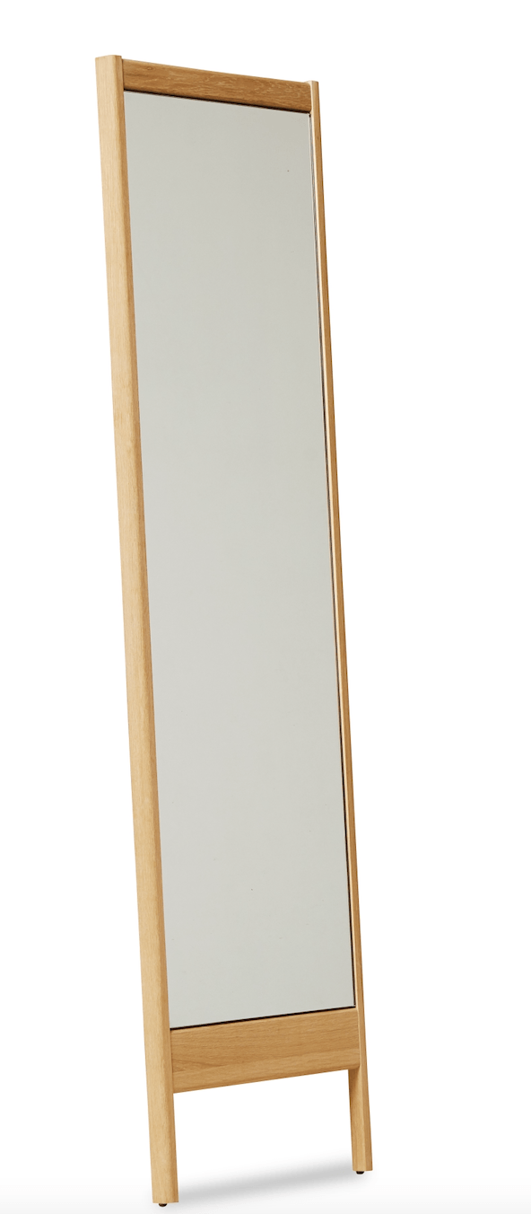 A Line Mirror - Form + Refine - Mirrors - Natural Oiled Oak - HORNE