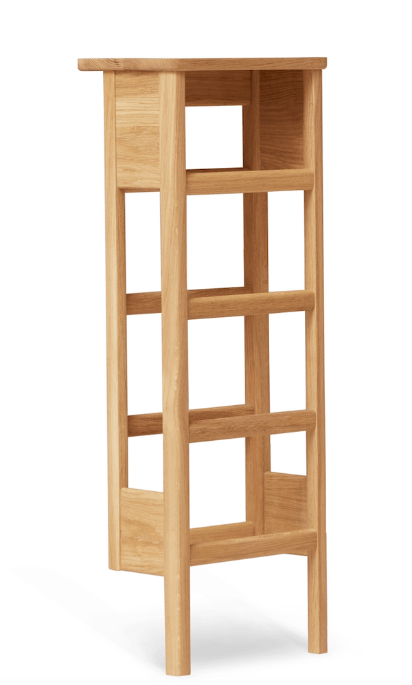 A Line Shoe Rack 35 - Form + Refine - Storage + Organization - Natural Oiled Oak - HORNE