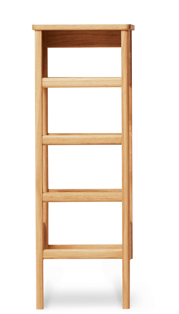 A Line Shoe Rack 35 - Form + Refine - Storage + Organization - Natural Oiled Oak - HORNE
