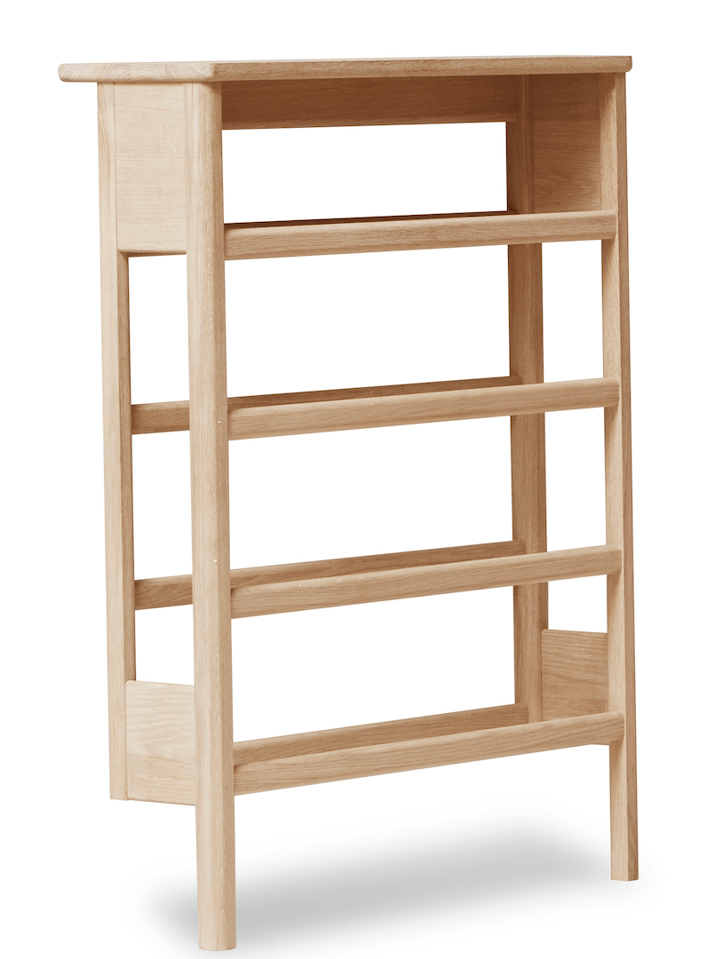A Line Shoe Rack 72 - Form + Refine - Storage + Organization - Natural Oiled Oak - HORNE