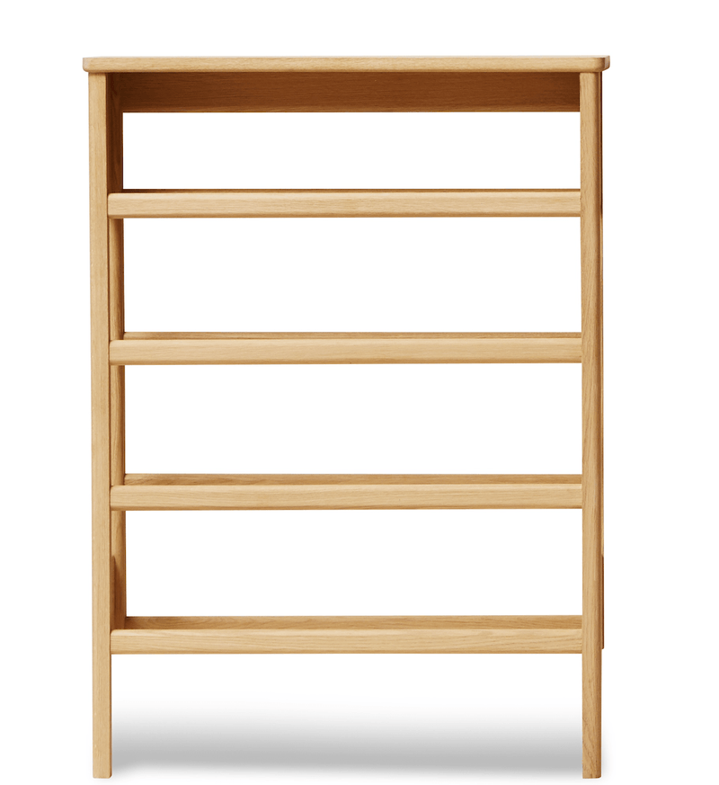 A Line Shoe Rack 72 - Form + Refine - Storage + Organization - Natural Oiled Oak - HORNE