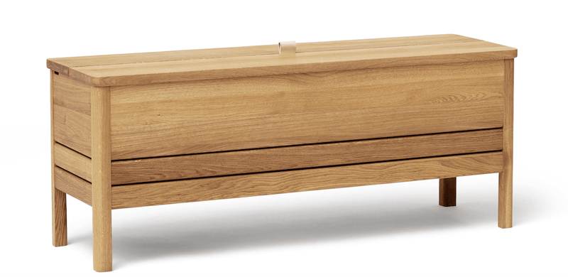 A Line Storagebench 111 - Form + Refine - Stools + Benches + Ottomans - Natural Oiled Oak - HORNE