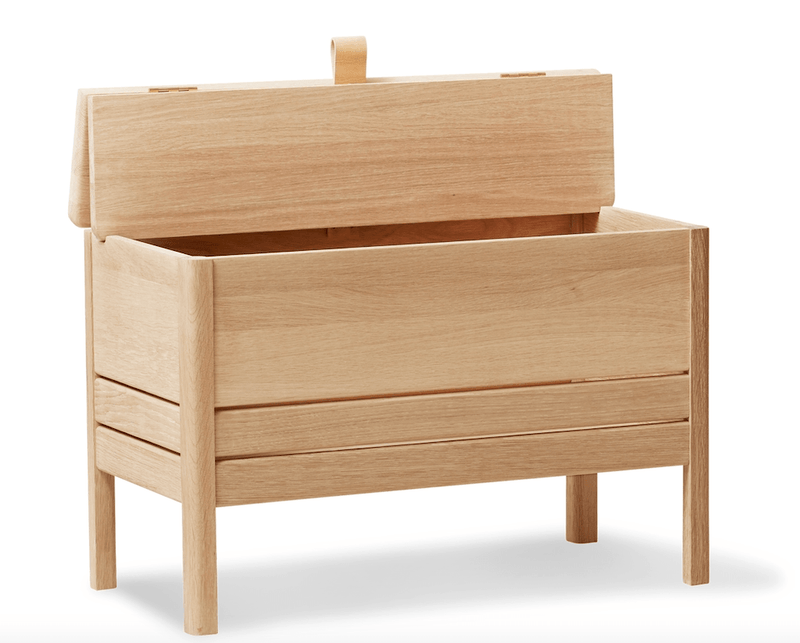 A Line Storagebench 68 - Form + Refine - Stools + Benches + Ottomans - Natural Oiled Oak - HORNE