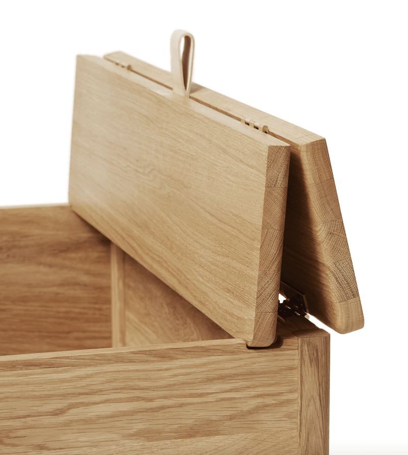 A Line Storagebench 68 - Form + Refine - Stools + Benches + Ottomans - Natural Oiled Oak - HORNE