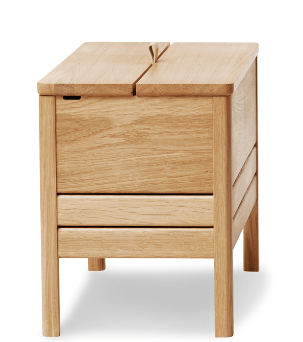 A Line Storagebench 68 - Form + Refine - Stools + Benches + Ottomans - Natural Oiled Oak - HORNE