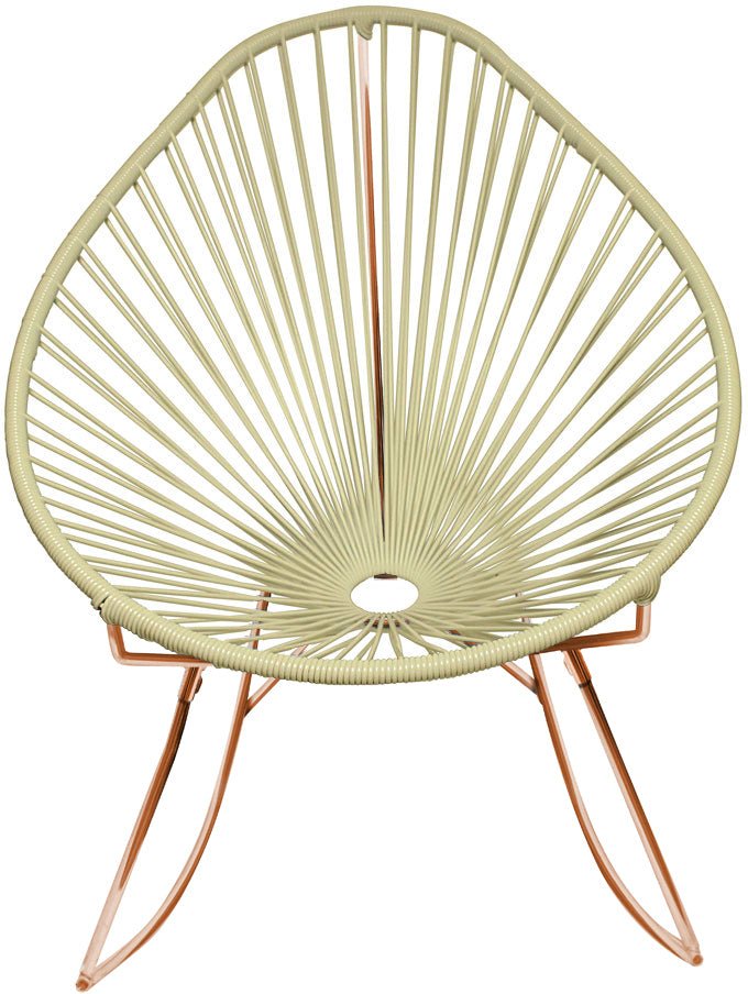 Acapulco Rocker - Copper Base - Set of 2 - Innit Designs - Chairs - Black - HORNE