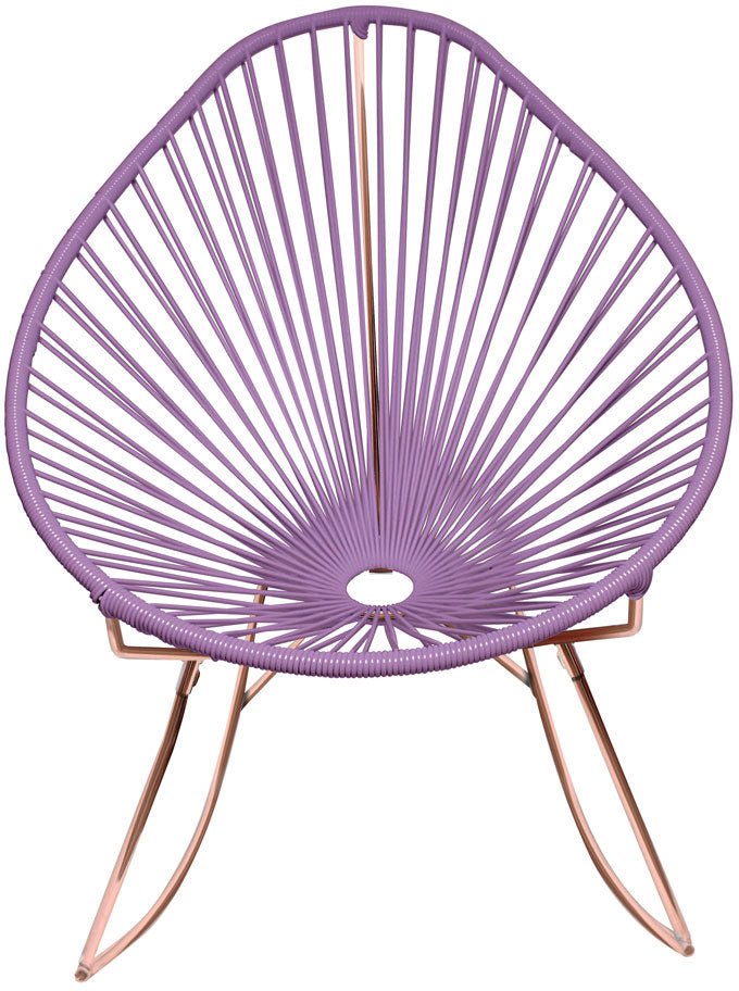 Acapulco Rocker - Copper Base - Set of 2 - Innit Designs - Chairs - Black - HORNE