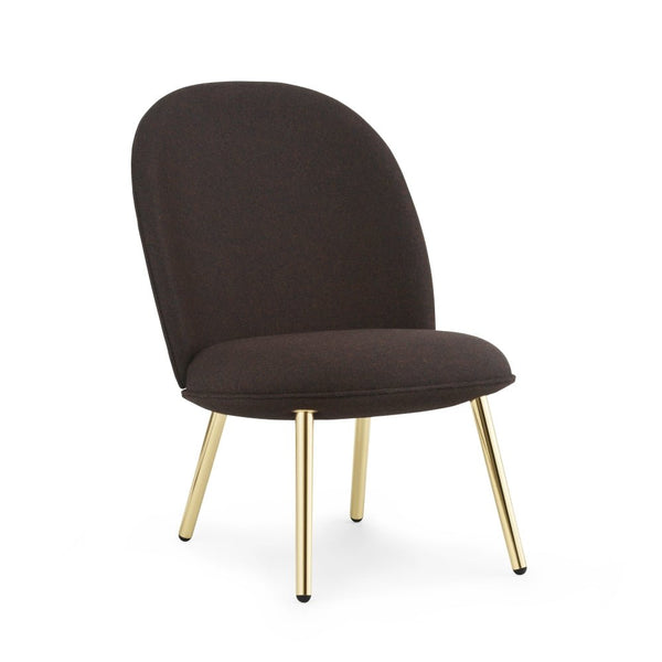 Ace Lounge Chair - Brass Legs - Normann Copenhagen - Chairs - Camira - Synergy - LDS19 - HORNE