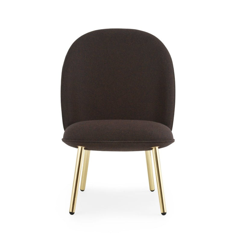 Ace Lounge Chair - Brass Legs - Normann Copenhagen - Chairs - Camira - Synergy - LDS19 - HORNE