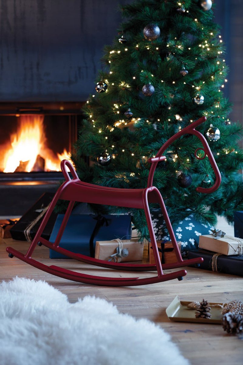 Adada Rocking Horse - Fermob - Kids + Baby - Black Cherry - HORNE