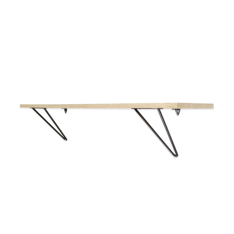 Adams Shelf Brackets - Large - Tronk - Shelving - Black - HORNE