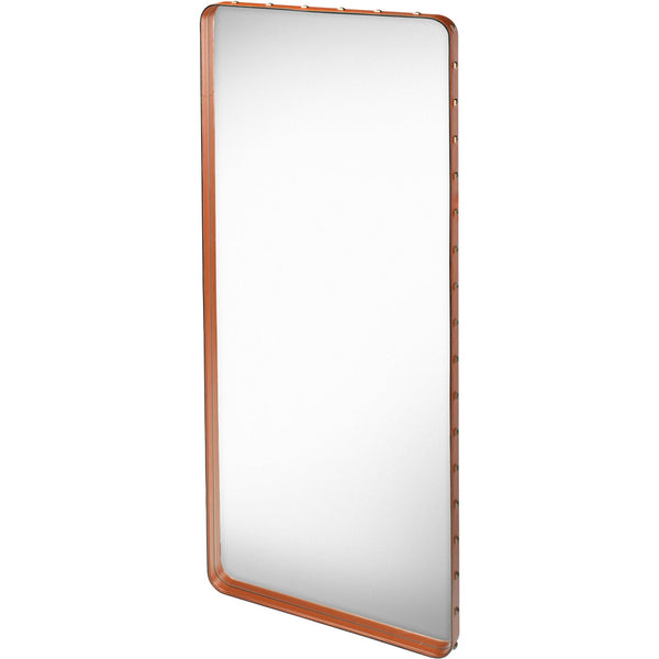 Adnet Rectangular Mirror 70x115 - Tan