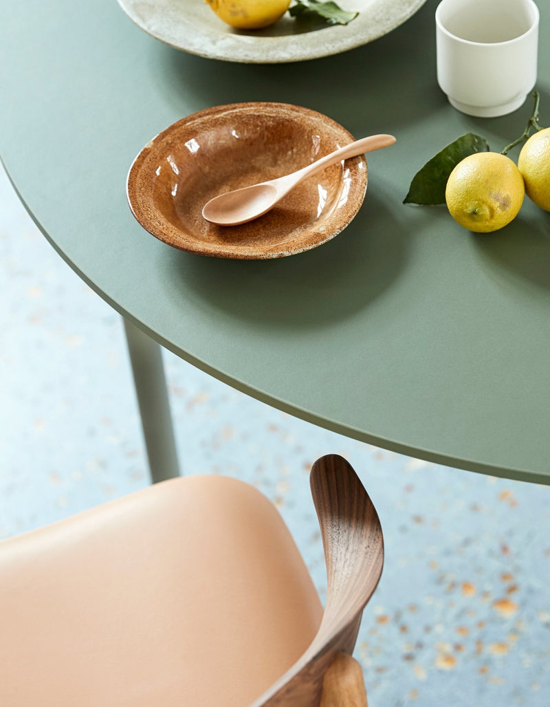 Affinity Dining Table - Round - Warm Nordic - Tables - Light Olive - HORNE