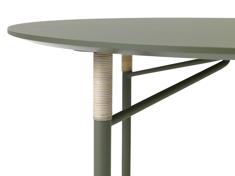 Affinity Dining Table - Round - Warm Nordic - Tables - Light Olive - HORNE