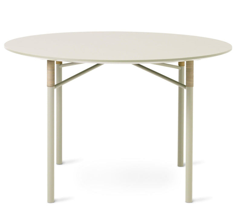 Affinity Dining Table - Round - Warm Nordic - Tables - Light Olive - HORNE