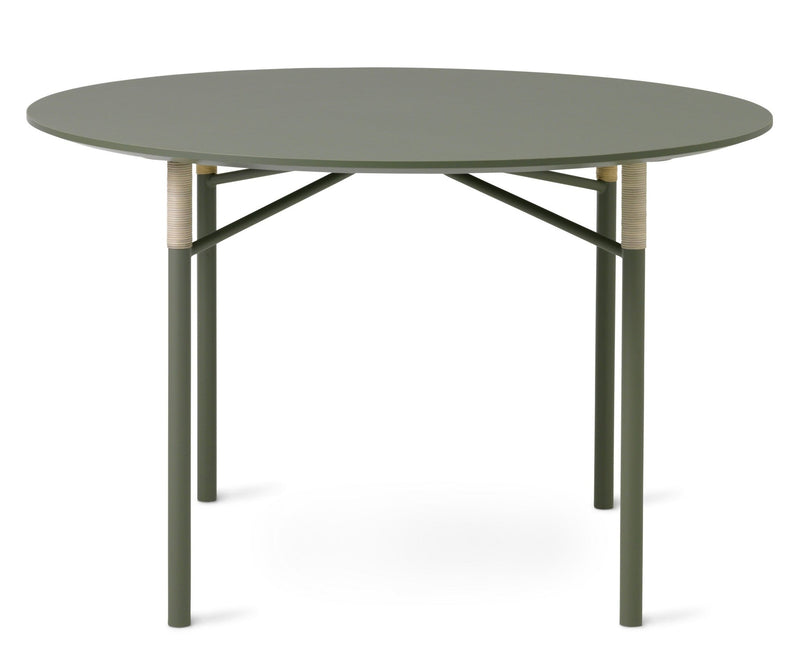 Affinity Dining Table - Round - Warm Nordic - Tables - Light Olive - HORNE