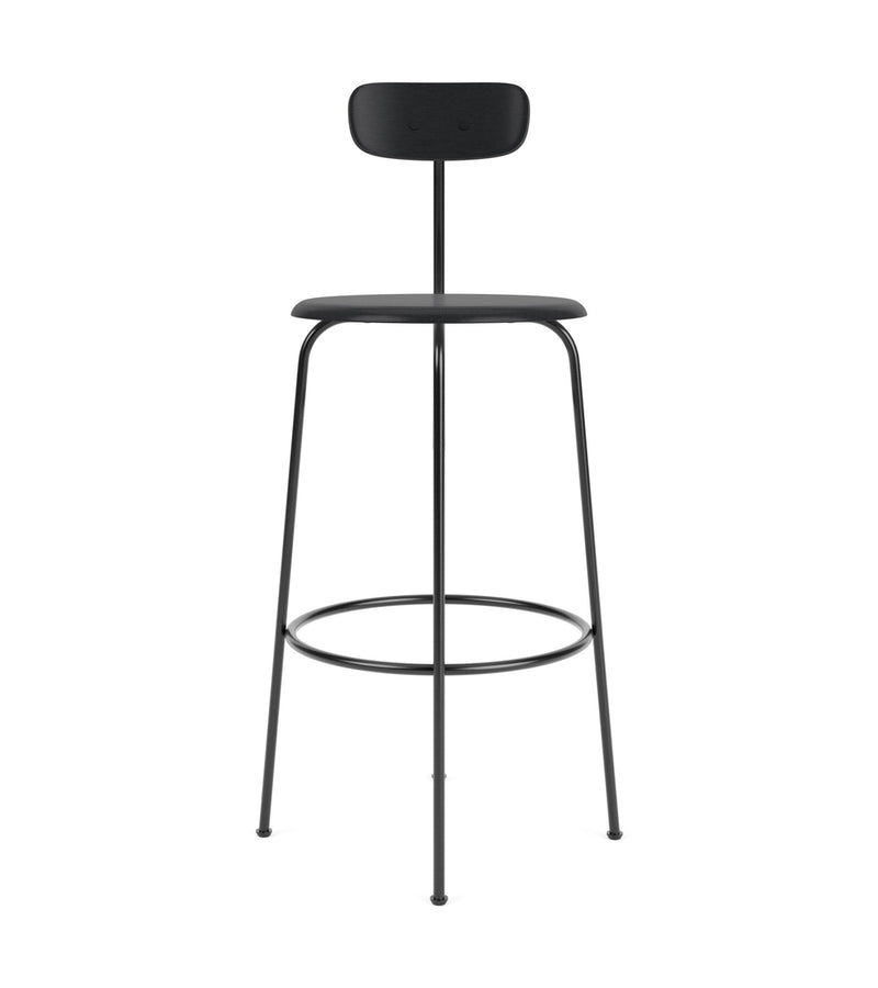 Afteroom Bar Chair - Audo Copenhagen - Chairs - Natural Oak/ Audo Boucle - Gold 06 - HORNE