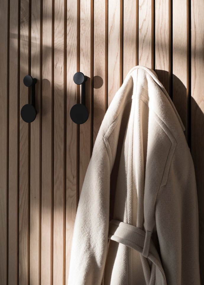 Afteroom Coat Hanger - Small - Audo Copenhagen - Coat + Key Racks - Black - HORNE