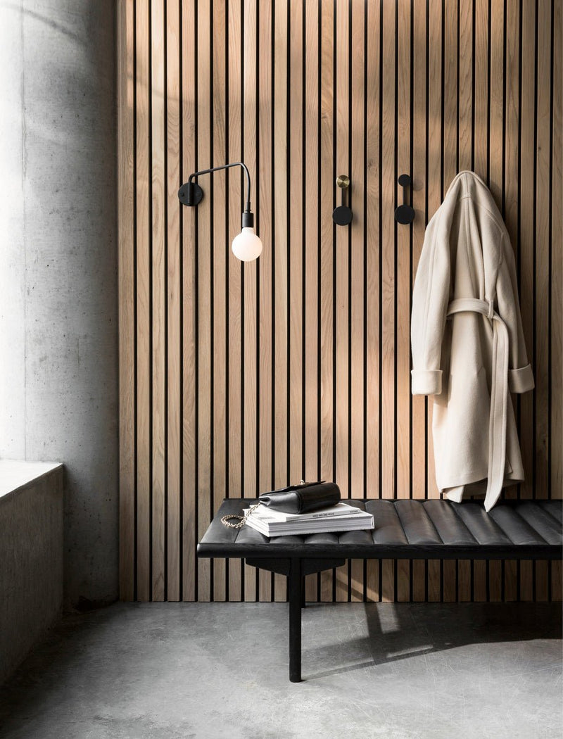 Afteroom Coat Hanger - Small - Audo Copenhagen - Coat + Key Racks - Black - HORNE