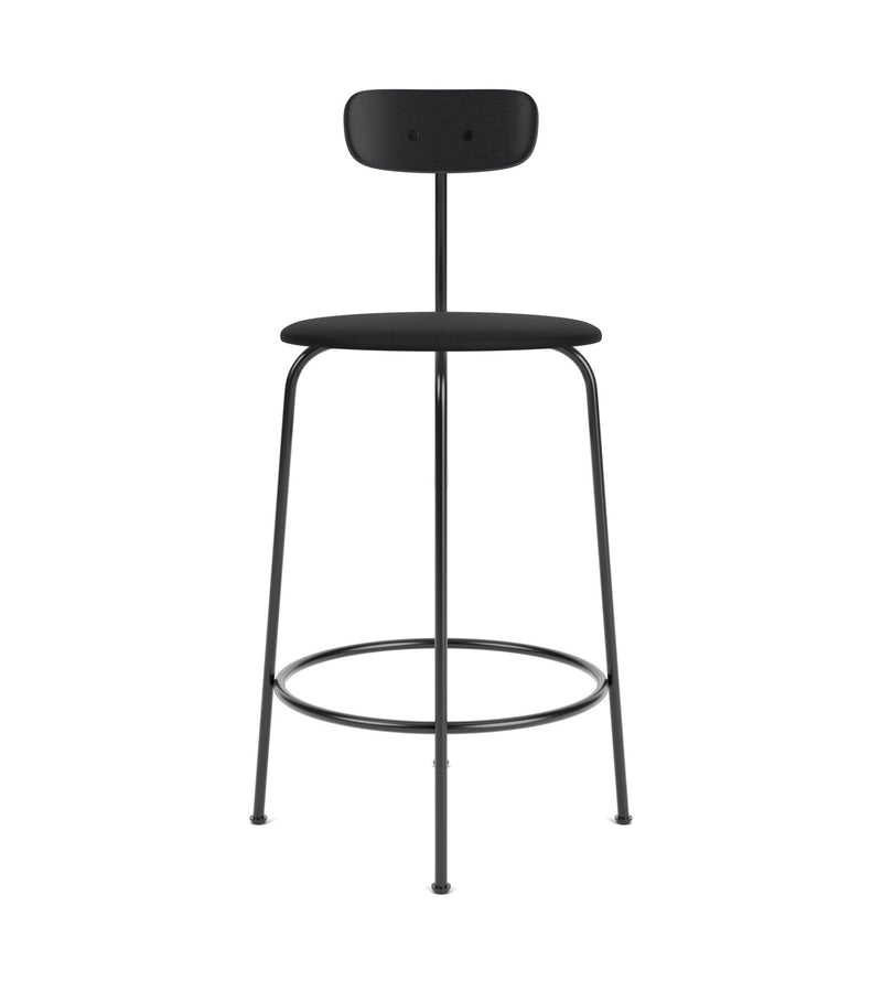 Afteroom Counter Chair - Audo Copenhagen - Chairs - Natural Oak/ Audo Boucle - Gold 06 - HORNE