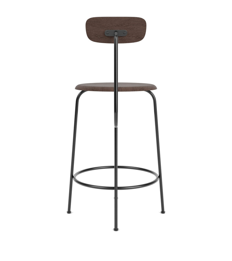 Afteroom Counter Chair - Audo Copenhagen - Chairs - Natural Oak/ Audo Boucle - Gold 06 - HORNE